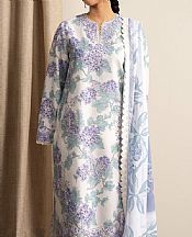 Ayzel Off White Lawn Suit- Pakistani Designer Lawn Suits