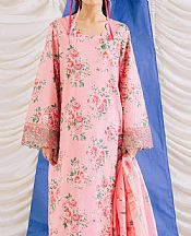 Ayzel Pink Lawn Suit- Pakistani Designer Lawn Suits