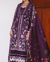 Ayzel Purple Lawn Suit- Pakistani Lawn Dress
