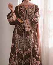 Ayzel Brown Lawn Suit- Pakistani Lawn Dress