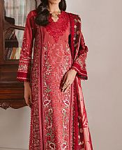 Ayzel Scarlet Lawn Suit- Pakistani Designer Lawn Suits
