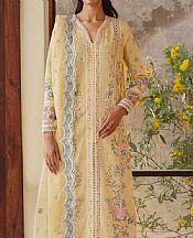 Ayzel Lime Yellow Lawn Suit- Pakistani Lawn Dress