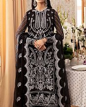 Ayzel Black Chiffon Suit- Pakistani Designer Chiffon Suit