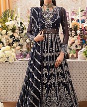 Ayzel Navy Blue Chiffon Suit- Pakistani Chiffon Dress