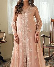 Azure Cavern Pink Chiffon Suit- Pakistani Designer Chiffon Suit