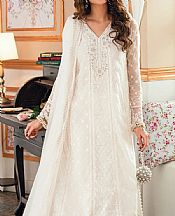 Azure White Chiffon Suit- Pakistani Designer Chiffon Suit