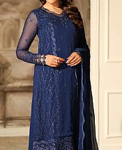 Azure Blue Chiffon Suit- Pakistani Chiffon Dress