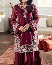 Wine Berry Net Suit