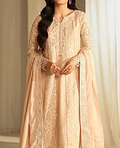 Light Peach Net Suit