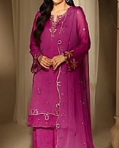 Fuchsia Chiffon Suit