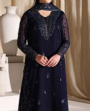 Navy Chiffon Suit