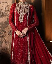 Maroon Chiffon Suit
