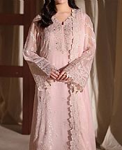 Azure Light Pink Chiffon Suit- Pakistani Designer Chiffon Suit