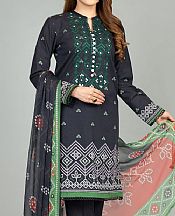 Charcoal Khaddar Suit (2 Pcs)- Pakistani Winter Dress