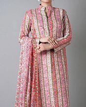 Bareeze Pink Khaddar Suit- Pakistani Winter Dress