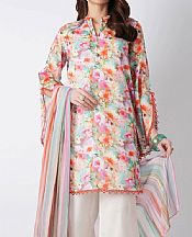 Multicolor Lawn Suit