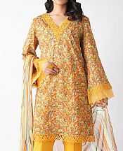 Yellow Lawn Suit