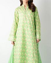 Parrot Green Lawn Suit