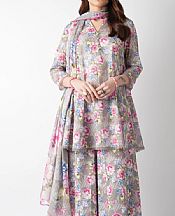 Multicolor Lawn Suit
