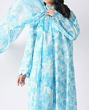Turquoise Lawn Suit