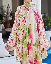 Bareeze Green/Pink Lawn Suit- Pakistani Lawn Dress