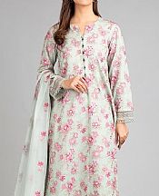 Light Grey Karandi Suit- Pakistani Winter Dress