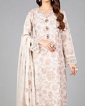 Bareeze Off-white Karandi Suit- Pakistani Winter Dress