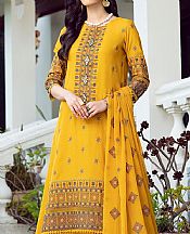 Mustard Karandi Suit- Pakistani Winter Clothing