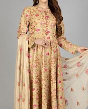 Sand Gold Karandi Suit- Pakistani Winter Clothing