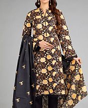 Black Khaddar Suit- Pakistani Winter Clothing