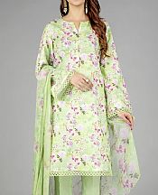 Light Green Khaddar Suit- Pakistani Winter Clothing