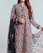 Bareeze Black Khaddar Suit- Pakistani Winter Dress