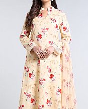 Bareeze Off-white Khaddar Suit- Pakistani Winter Clothing