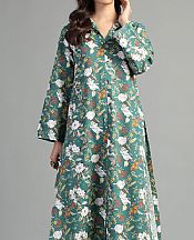 Bareeze Teal Khaddar Suit- Pakistani Winter Clothing