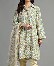 Bareeze Cream Khaddar Suit