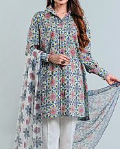 Bareeze White Khaddar Suit- Pakistani Winter Dress