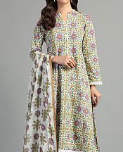 Bareeze White Khaddar Suit- Pakistani Winter Clothing