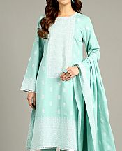 Bareeze Light Turquoise Karandi Suit- Pakistani Winter Dress