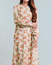 Bareeze Ash White Karandi Suit- Pakistani Winter Dress