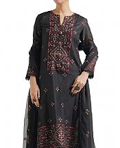 Bareeze Black Lawn Suit- Pakistani Lawn Dress