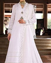 Bareeze White Lawn Suit- Pakistani Lawn Dress
