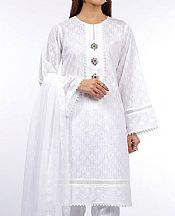 Bareeze White Lawn Suit- Pakistani Designer Lawn Suits