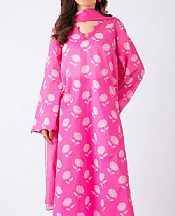 Hot Pink Lawn Suit