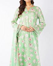 Light Green Lawn Suit