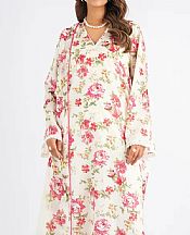 Off White Lawn Suit