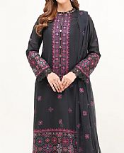 Bareeze Black Lawn Suit- Pakistani Designer Lawn Suits