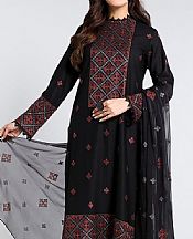 Bareeze Black Lawn Suit- Pakistani Lawn Dress