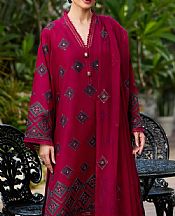 Bareeze Crimson Lawn Suit- Pakistani Lawn Dress