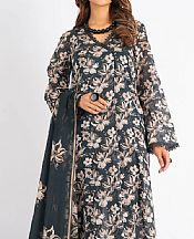 Ivory/Black Lawn Suit