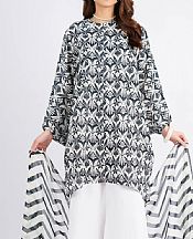 Black/White Lawn Suit